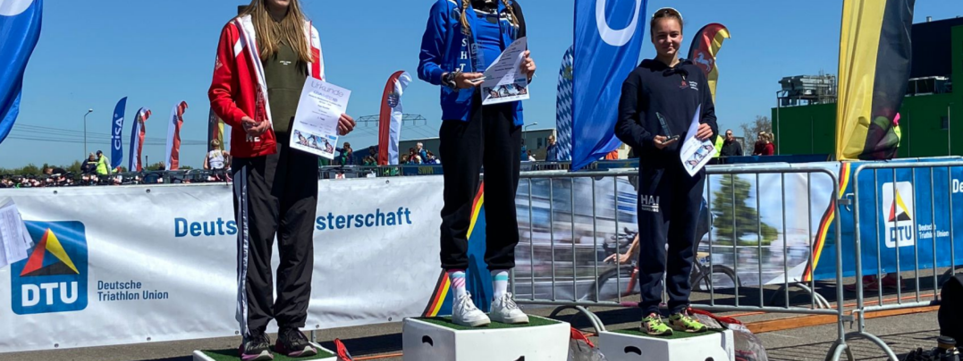 Neele Ludwig bei Duathlon DM